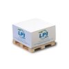 custom sticky note cube with wooden pallet Distributor