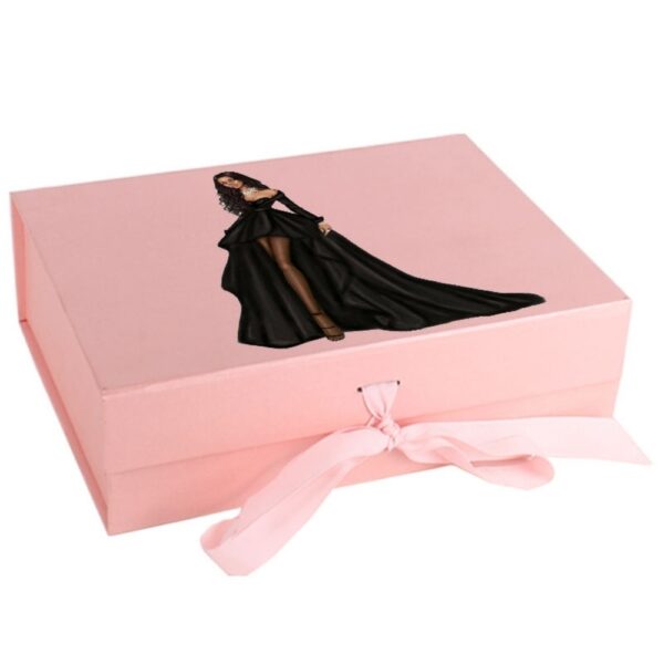 custom logo packaging elegant wigs gift boxes Supplier