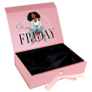 custom logo packaging elegant wigs gift boxes Supplier