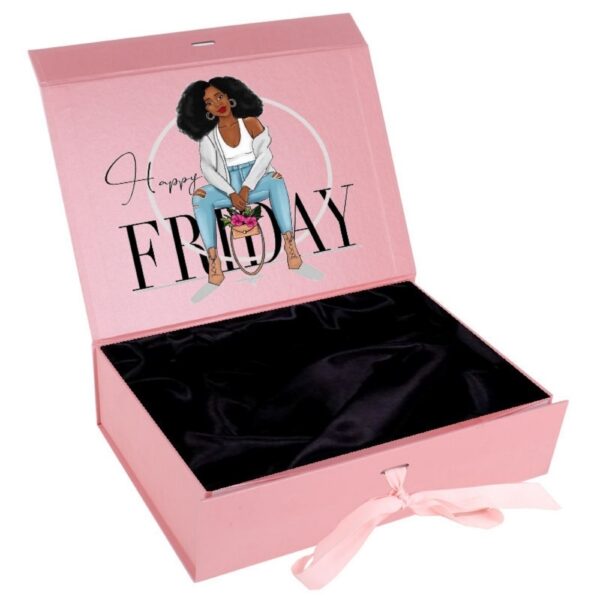 custom logo packaging elegant wigs gift boxes Supplier