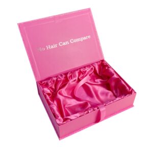 customized print business paper wig hair boxes Wholesale