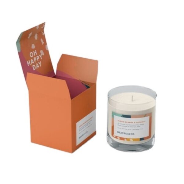 factory luxury custom candle Presentation box Distributors