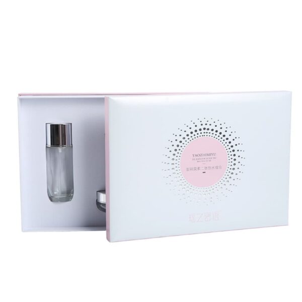 Cosmetic custom skin care product flip cover box Bulk