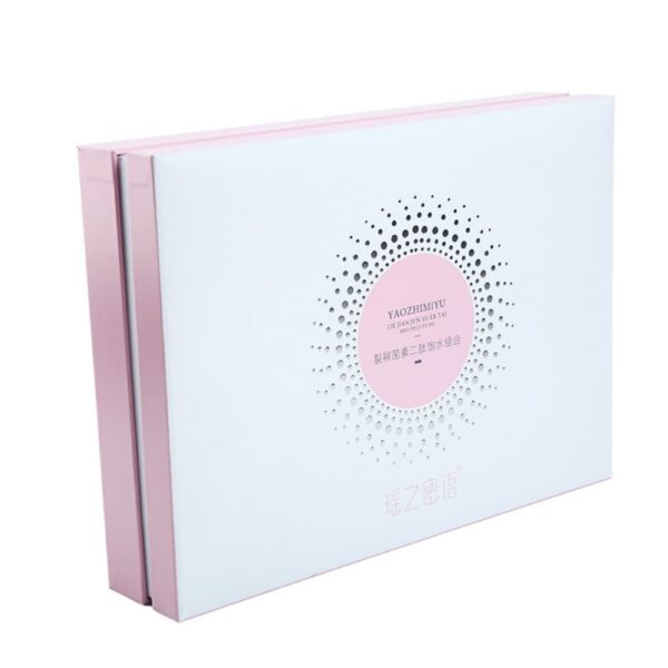 Cosmetic custom skin care product flip cover box Bulk