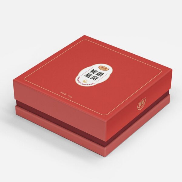 folding box with flap lid Food gift boxes Manufacturing
