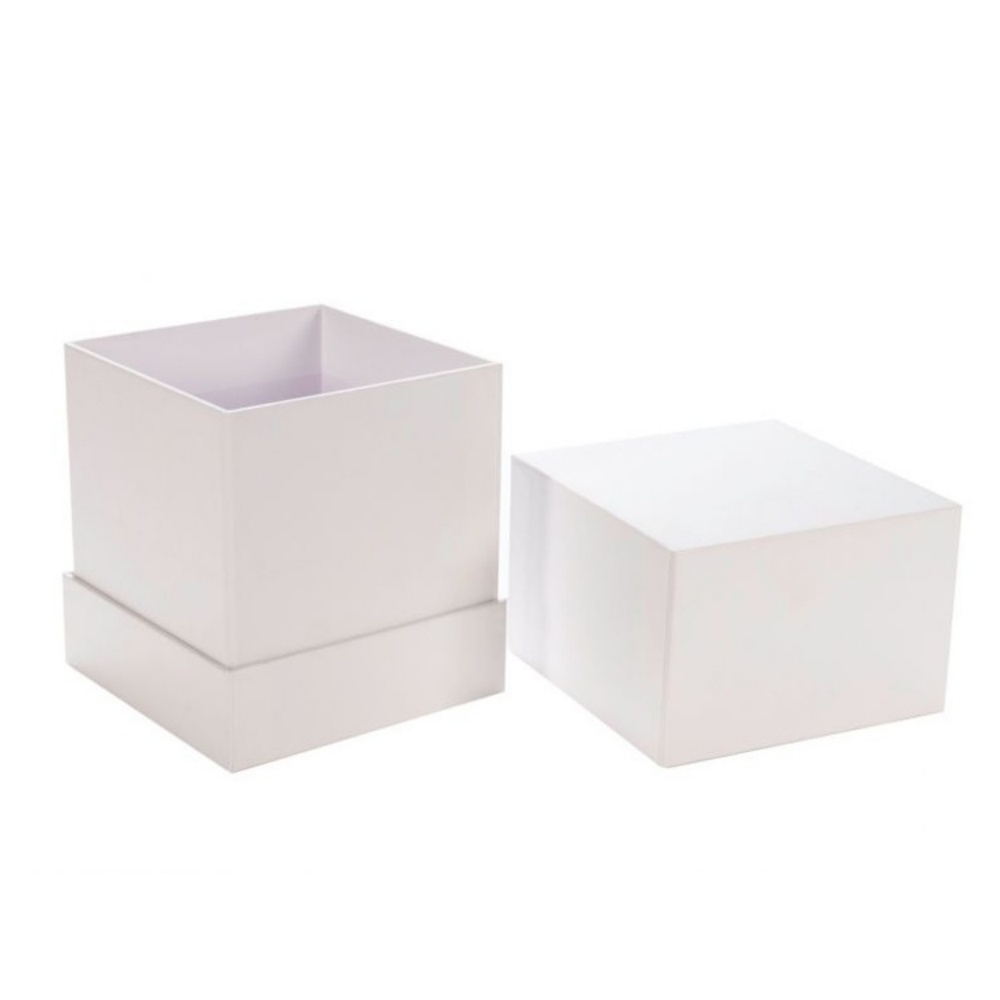 high quality custom white paper candle packaging box Maker
