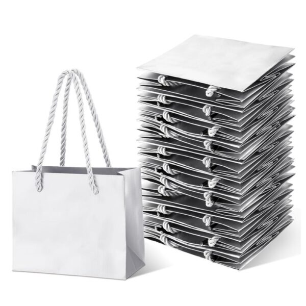 kraft paper gift bag with handles party favor bag Vendor