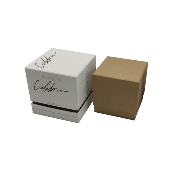 luxury square candle box Lid and Base Gift Box Supplier