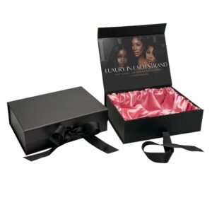 luxury wig box custom logo size hair boxes Manufacturers