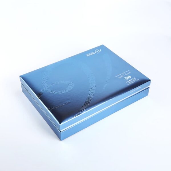 Cosmetic flip cover skin care product packaging box