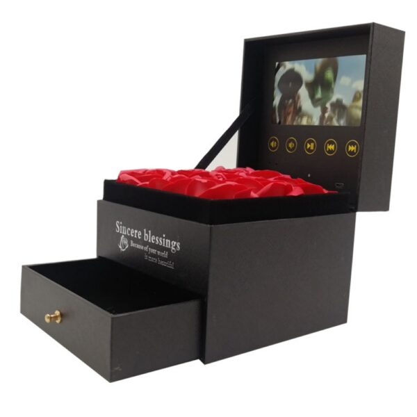 wholesale lcd video gift packaging box drawer jewelry Dealer