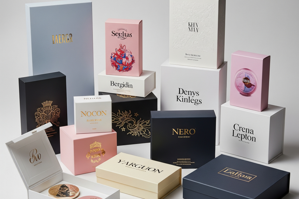 Beauty product gift box