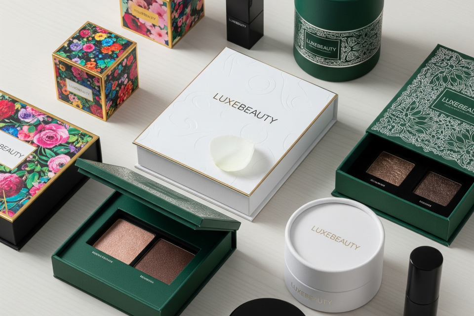 Beauty product gift box