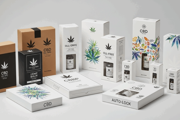 CBD Oils boxes