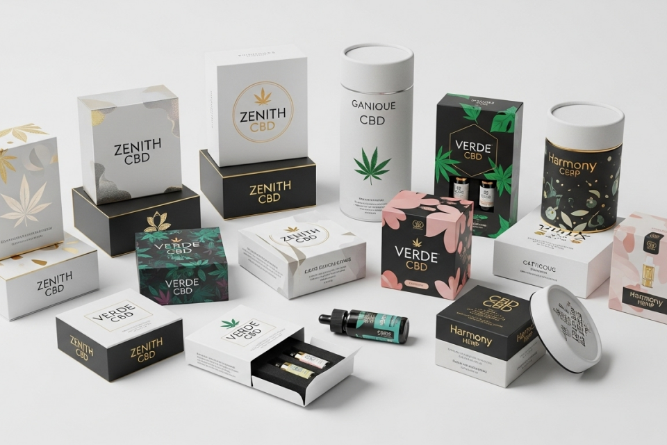 CBD Oils boxes