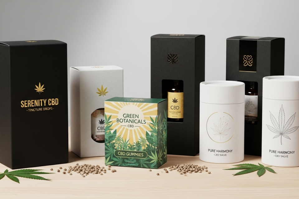 CBD Product Packaging Boxes