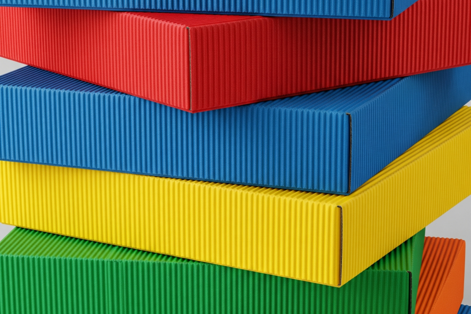 Color mailing box