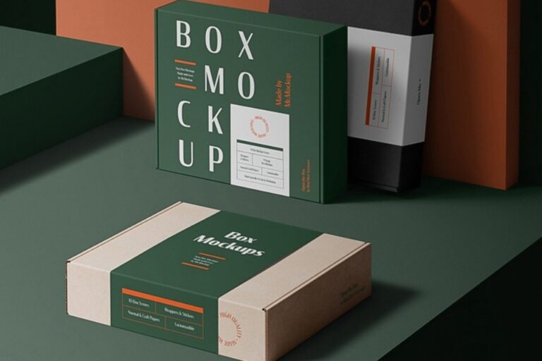 Colored Corrugated Boxes