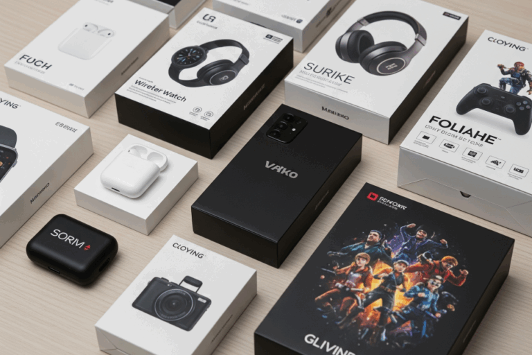 Custom Electronics Packaging boxes
