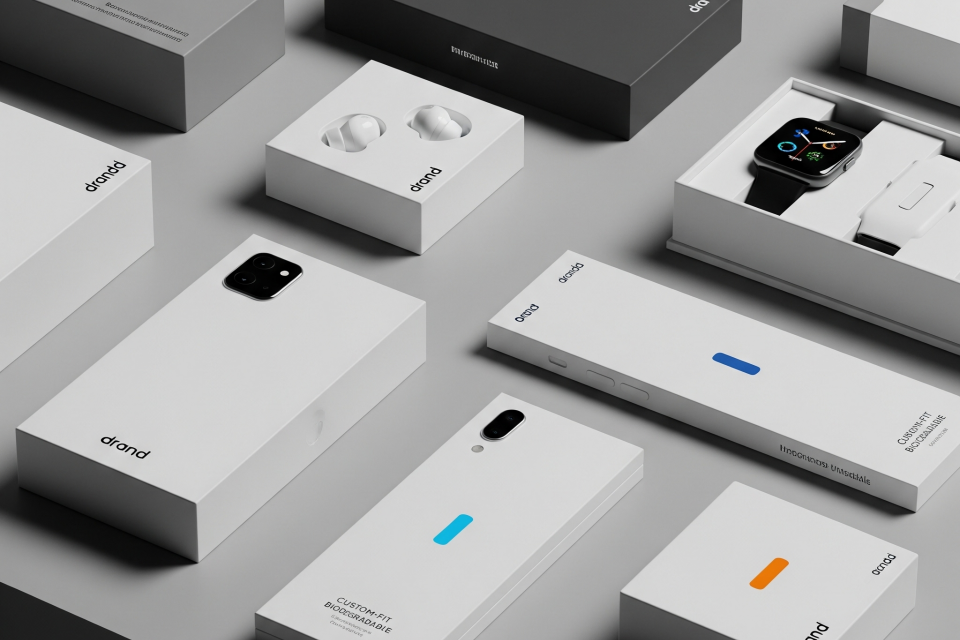 Custom Electronics Packaging boxes