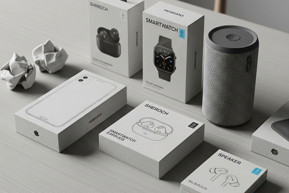 Custom Electronics Packaging boxes
