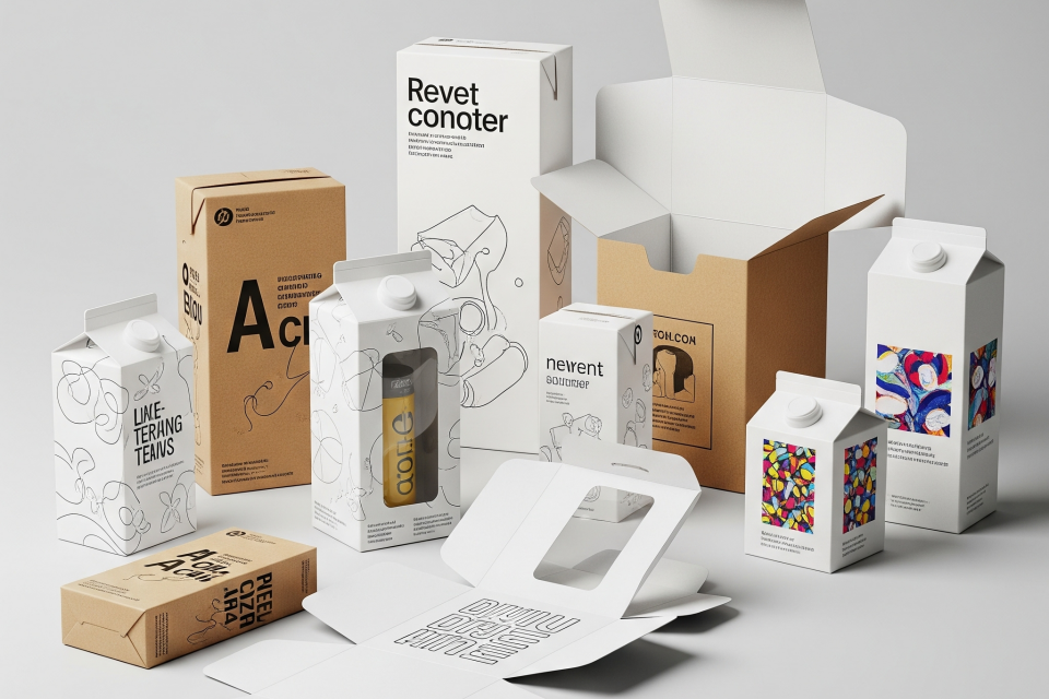 Custom Paperboard Gift Boxes