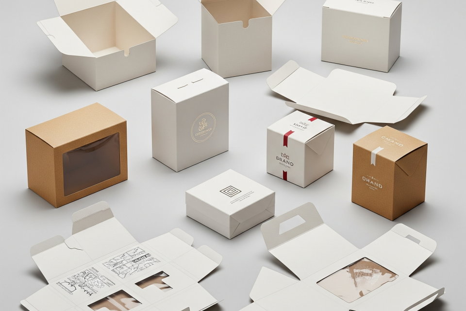 Custom Paperboard Gift Boxes