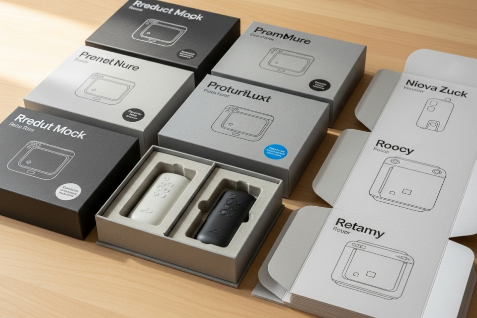 Custom Tech Product Boxes