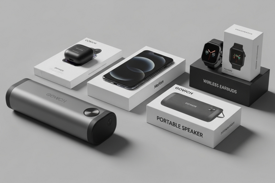 Custom Tech Product Boxes