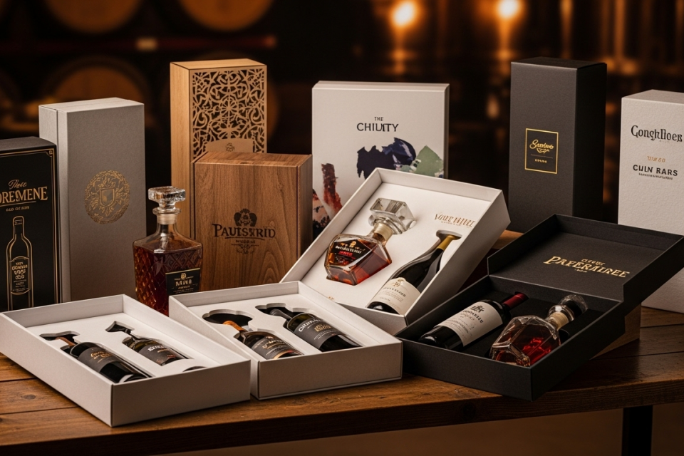 Custom Wine & Spirits Boxes