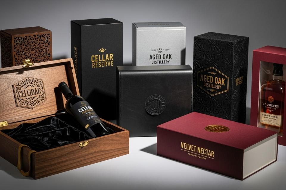 Custom Wine & Spirits Boxes