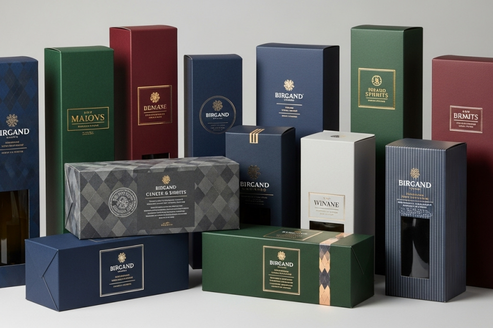 Custom Wine & Spirits Boxes