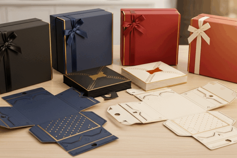 Custom foldable gift box