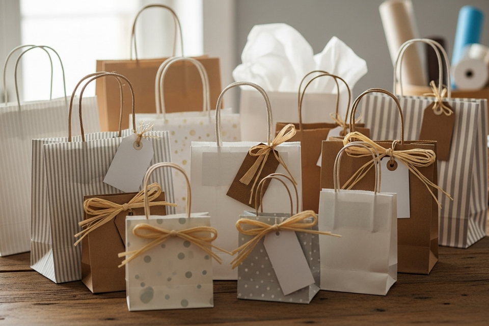 Custom luxury gift bags
