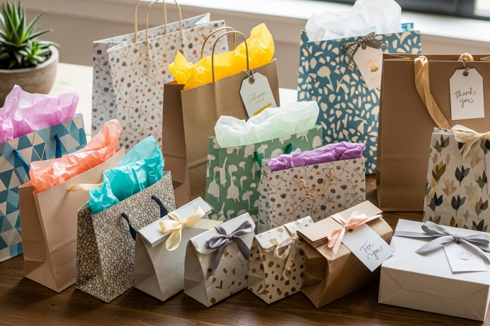 Custom luxury gift bags