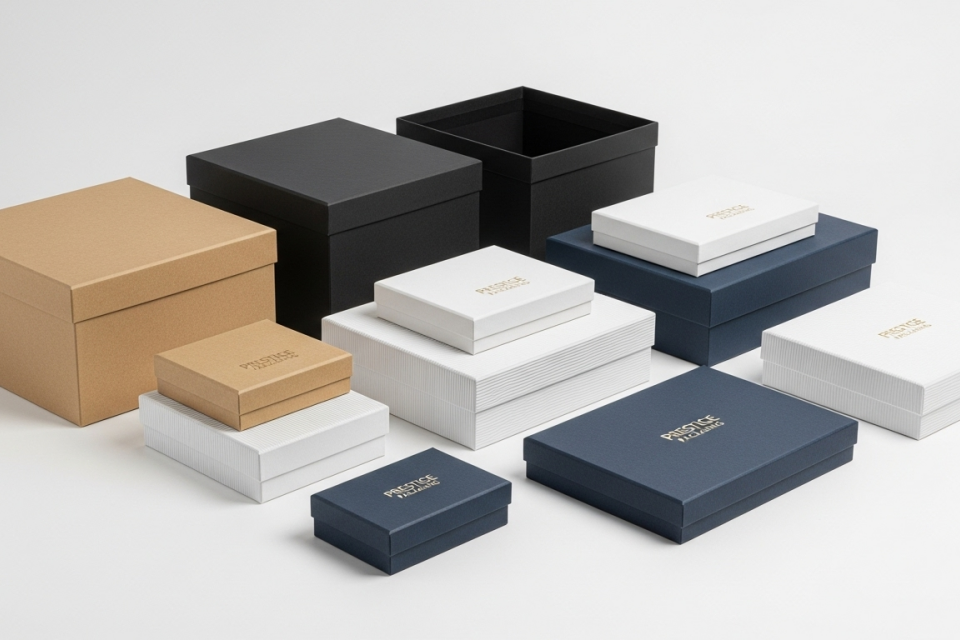 Customized gift boxes with top and bottom lids