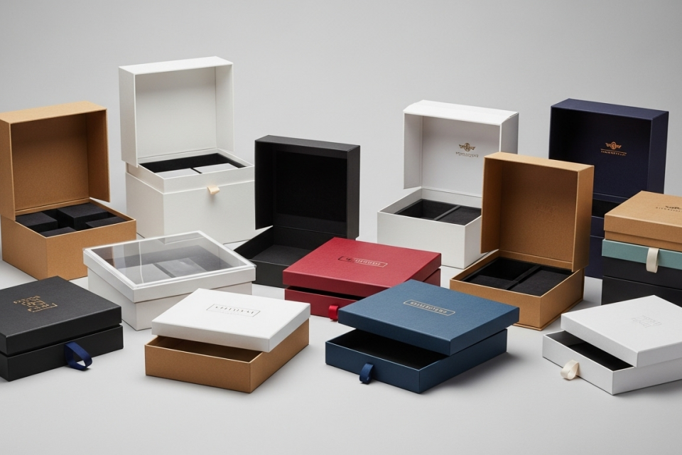 Customized gift boxes with top and bottom lids