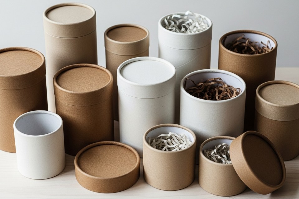 Cylindrical Packaging Tubes