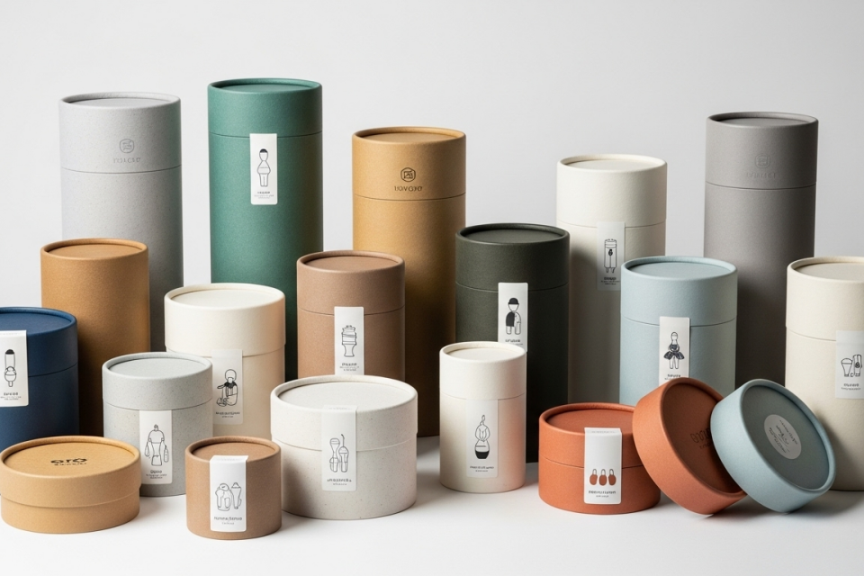 Cylindrical Packaging Tubes
