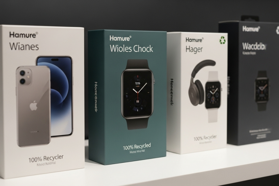 Electronic product packaging boxes