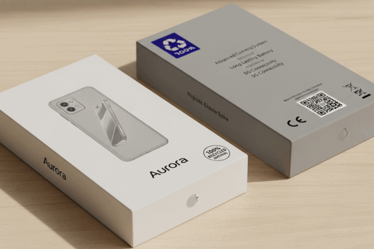 Electronic product packaging boxes