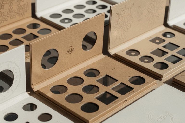 Empty eyeshadow palette