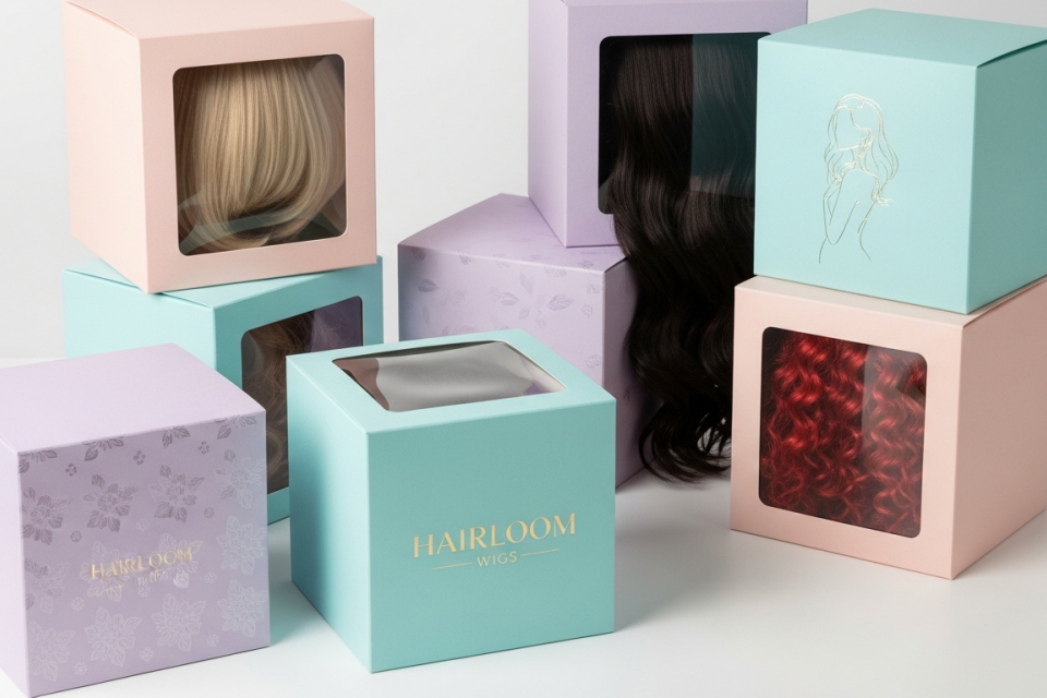 Hair Extensions & Wig Packaging