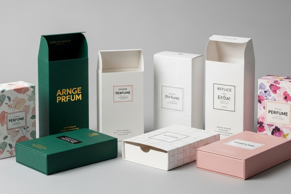High-End Finishes on Perfume Boxes