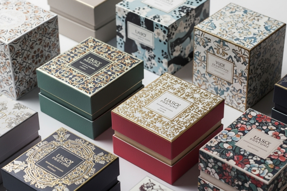 High-End Finishes on Perfume Boxes
