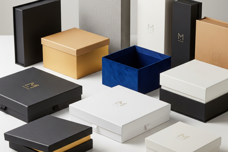 Luxury custom magnetic gift box