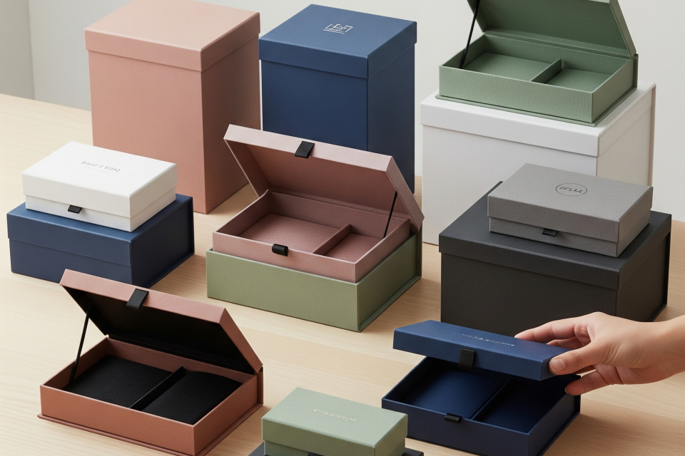 Luxury custom magnetic gift box