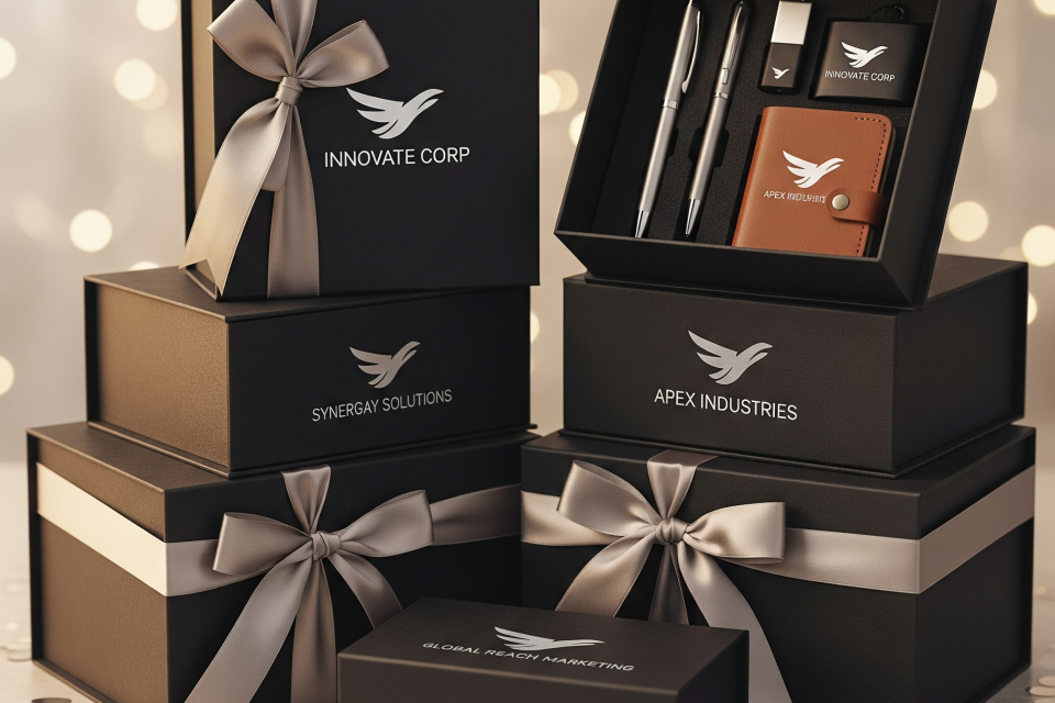 Luxury custom promotional gift box
