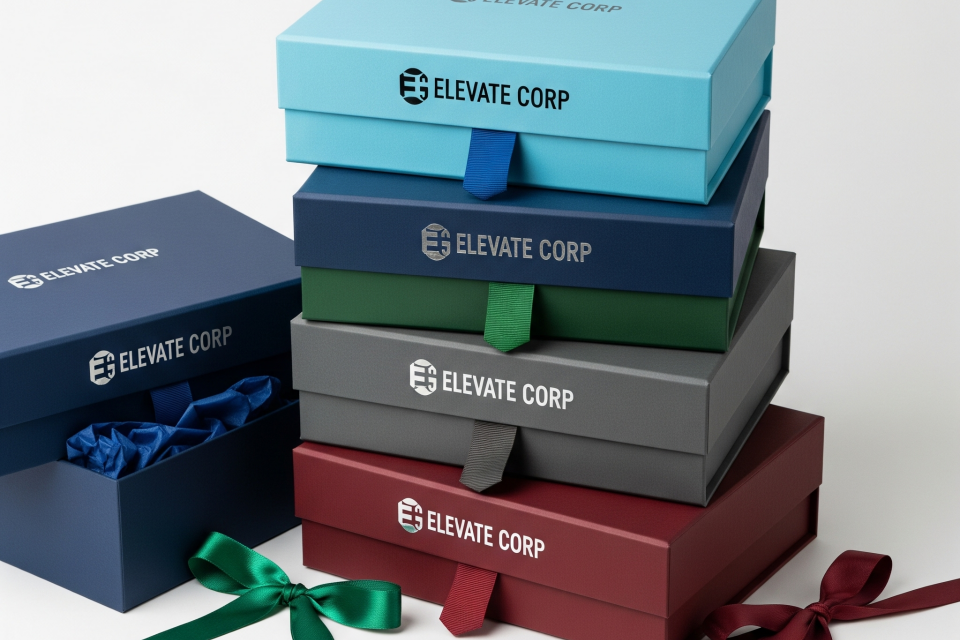 Luxury custom promotional gift box