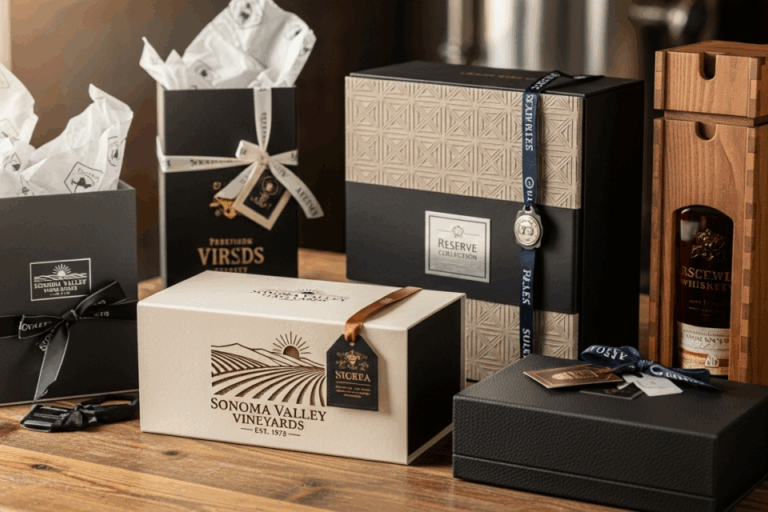 Luxury custom wine box